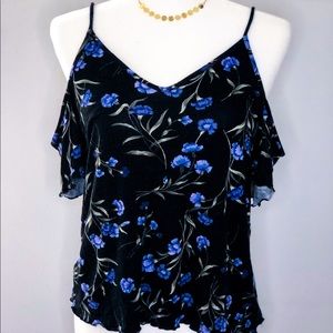 American Eagle soft & sexy flower top